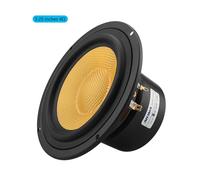 AIYIMA-Haut-parleur audio 5.25 pouces,4,8 Ohm,100W,caisson de basses central,cône violet fin,cinéma maison pour étagère,bricolage,1 pièce - Type 4 Ohm Speaker