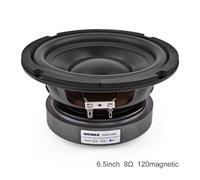 AIYIMA-Haut-parleur de caisson de basses,haut-parleur audio de voiture,haute puissance,4,8 Ohm,6.5 W,HIFI Fever Woofer,haut-parleur basse,Home cinéma,100 pouces,1PC - Type 8 Ohm