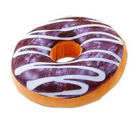AIYING Oreillers en Peluche Donut, 40cm Peluche Beignet Rond, Mignon Coussins en Forme de Donut, Coussins Décoratifs pour Canapé, Lit, Chaise, Jouet en Peluche Donut Doux, Cadeau pour Enfant
