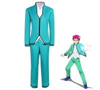 AIYINIY The Disastrous Life of Saiki K Costume de Saiki Kusuo - Uniforme scolaire pour cosplay, Halloween, carnaval, fête (costume uniquement, taille 3XL)