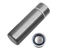 AIYONG 150ML Mini Isolation Cup en Acier Inoxydable, mini gourde, Thermos Cafe Portable, Tasse Café Isotherme Femme et Homme, Petite Gourde pour Running, École, Bureau - Argent