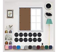 AIYOUVM Pare-soleil pour fenêtre - Ventouse - 60 x 60 cm - Store enrouleur pour fenêtre de toit Roto - Pour l'intérieur et les toits thermiques