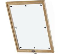 AIYOUVM Store Enrouleur Occultant sans Percage 112x118cm avec ventouses Store Occultant sans Percage Store Jour Nuit Noir pour toitures Thermiques