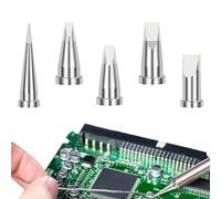 Aiyraa Lot de 5 pannes à souder de rechange pour Weller LT Weller WP80 WSP80 W13338 WD1000 WD2000 WSD81 WS81 LTS LTA LTB LTC LTD (LT pannes à souder de Weller) pour une soudure précise