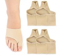 AIYVELU 2 paires de chaussettes pour oignons, orthèse pour oignons, séparateur d'orteils, attelle orthopédique, correcteur d'oignons, protecteur et séparateur de gros orteils.