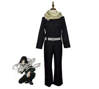 Aizawa Shouta Cosplay Costume Hommes Uniforme Ensemble Complet Tenue De Fête D'halloween,S-Black