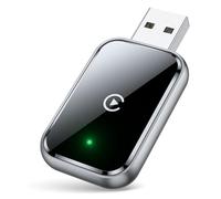 AIZEO Adaptateur CarPlay sans Fil, Mise à Niveau Super Rapide de CarPlay Filaire à sans Fil, Mini & Stable Carplay Adaptateur sans Fil Compatible avec iPhone iOS 10+ et Voitures avec CarPlay Filaire