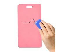 Aizgog Notes Adhésives Effaçables - Petit Tableau Blanc Imperméable - Bloc-Notes Adhésif Badge Effaçable À Sec Médecin | Pour Infirmier Médecin Enseignant Étudiant Bureau Hôpital École