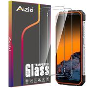 Aiziki Verre Trempé pour Blackview BV8100, Lot de 2, Film Protection Écran, (0,33mm HD Ultra Transparent) Dureté 9H Glass vitre protection pour Blackview BV8100