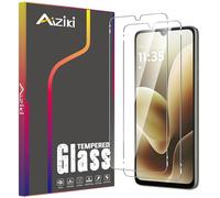 Aiziki Verre Trempé pour Moto G06/G06 Power, Lot de 2, Film Protection Écran, (0,33mm HD Ultra Transparent) Dureté 9H Glass vitre protection pour Moto G06/G06 Power