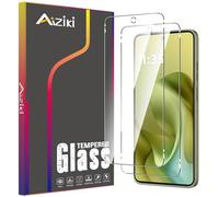 Aiziki Verre Trempé pour Moto G86/G86 Power/Xiaomi Poco F7 Pro/Xiaomi 14T/14T Pro, Lot de 2, Film Protection Écran, (0,33mm HD Ultra Transparent) Dureté 9H Glass vitre protection