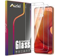 Aiziki Verre Trempé pour Motorola Moto G15, Lot de 2, Film Protection Écran, (0,33mm HD Ultra Transparent) Dureté 9H Glass vitre protection pour Motorola Moto G15
