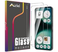 Aiziki Verre Trempé pour Nothing Phone (3a) Lite, Lot de 2, Film Protection Écran, (0,33mm HD Ultra Transparent) Dureté 9H Glass vitre protection pour Nothing Phone (3a) Lite