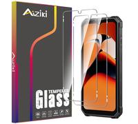 Aiziki Verre Trempé pour Oukitel WP53 Pro, Lot de 2, Film Protection Écran, (0,33mm HD Ultra Transparent) Dureté 9H Glass vitre protection pour Oukitel WP53 Pro