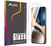 Aiziki Verre Trempé pour Realme GT 7/7T, Lot de 2, Film Protection Écran, (0,33mm HD Ultra Transparent) Dureté 9H Glass vitre protection pour Realme GT 7/7T