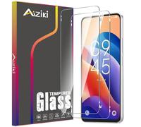 Aiziki Verre Trempé pour TCL 60 SE, Lot de 2, Film Protection Écran, (0,33mm HD Ultra Transparent) Dureté 9H Glass vitre protection pour TCL 60 SE