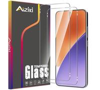 Aiziki Verre Trempé pour Xiaomi 15, Lot de 2, Film Protection Écran, (0,33mm HD Ultra Transparent) Dureté 9H Glass vitre protection pour Xiaomi 15