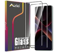 Aiziki Verre Trempé pour Xiaomi Poco X7, Lot de 2, Film Protection Écran, (0,33mm HD Ultra Transparent) Dureté 9H Glass vitre protection pour Xiaomi Poco X7