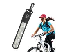 Aizuoni Bandes Lumineuses réfléchissantes, Porte-clés Pendentif réflecteur pour - Réflecteurs de sécurité Suspendus réfléchissants à LED,Porte-clés réfléchissants, Pendentif de Sac Lumineux pour Sac