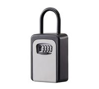 Aizuoni Boîte De Sûreté pour Clés, Conteneur De Stockage Sécurisé, Petite Boîte à Clé avec Mot de Passe, pour Propriétaires Locataires Voyageurs Bureaux Sites de Construction Abris Shed