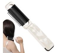 Aizuoni Brosse à cheveux de voyage, brosse à cheveux pliante - Brosse pliable avec miroirs - Brosse à cheveux de taille voyage, outil de coiffure pour le massage du cuir chevelu, créer une coiffure