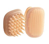 Aizuoni Brosse pour cuir chevelu, épurateur de cheveux - Brosse à shampoing, masseur pour gommage du cuir chevelu - Masseur de tête de brosse à shampoing, brosse à cheveux de nettoyage du cuir chevelu