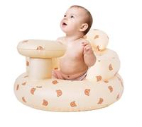 Aizuoni Chaise gonflable pour bébé, siège gonflable pour bébé - Canapé de soutien pour, Chaise bébé assise, chaise de douche pour bébé, siège au sol pour bébés de 3 à 36 mois, chaise