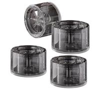 Aizuoni Coussinets Anti-Vibrations Pour Machine à Laver,Coussins Anti-Vibrations Pour Machine À Laver, 4X socles pour laveuse et sécheuse, Tapis antidérapant pour Machine à laver, anti-choc et