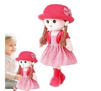 Aizuoni féerique Soft Babies,Jouet habillé de poupées de Chiffon en Peluche | Petits Coeurs Doux interactif Compagnon de Sommeil Doux Ragdoll Peluche Figurine Jouets 35 cm pour Les