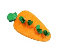 Aizuoni Jouet de Puzzle de Carotte de Chat, Jouets de friandises pour Chat | Jouet à Priser de Carotte en Peluche,Jouets Doux pour Chaton, Jouet à renifler Mignon pour se détendre, se Nourrir, mâcher