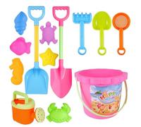 Aizuoni Jouets De Sable pour | 13 Pièces Activités Bac A Sable Portable,Coffret Jeux De,adapté pour Les Vacances Estivales, Voyages, Parcs, Jeux Aquatiques, en extérieur et Le