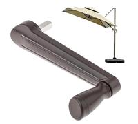 Aizuoni Pièce De Rechange Pour Store Anti-UV | Manivelle Réglable pour Toit de Store de Table,Accessoires De Toile Réglables Et Compacts Pour Jardin Parc Et Espaces Extérieurs