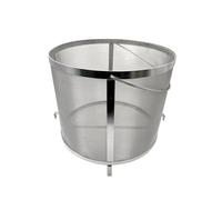 AIZYR Filtre à Godet pour BièRe SèChe,Filtre 400 Microns Filtre en Acier Inoxydable Houblon Spider Filtre Convient pour Le Vin Maison/BièRe Brassage Filtre,13.8x13.8 inch