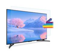 AIZYRLYR Film De Protection D'écran Mat Anti-Lumière Bleue, Anti-Rayures Filtre D'écran Anti-Reflets Et Anti-Lumière Bleue Pour Écrans LCD, LED, OLED Et QLED 4K HDTV,50 In 1101 * 620mm