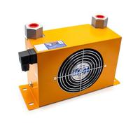 AJ0608T-CA Refroidisseur d'air hydraulique 60 l/min Radiateur à huile DC24 V DC12 V Échangeur de chaleur à plaques Faible bruit vents forts(AC 220)