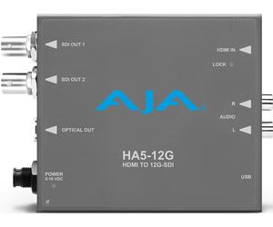 AJA HA5-12G Convertisseur HDMI 2.0 vers 12G-SDI
