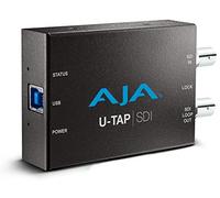 AJA Video Systems – Boîtier d'acquisition SDI U-TAP USB 3.0 – 240p–1080p, 48 kHz, 200 g