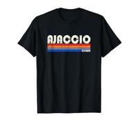 Ajaccio Corse Style Rétro Années 70 80 T-Shirt
