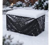 AJALGZ Housse de Salon de Jardin 350x175x100cm Imperméable Bâche de Protection Hiver Pluie et Neige | Tissu Oxford 420D, Anti-Vent et Anti-UV Housses pour Mobilier de Jardin pour Table et Chaises
