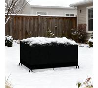 AJALGZ Housse Salon de Jardin Baches Imperméables pour Exterieur, 150x90x75cm/LxlxH Tissu Oxford 420D Couverture de Protection Meubles Exterieur Imperméable Housse de Table de Jardin