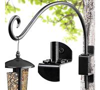 AJART Cintres pour mangeoire à oiseaux en plein air Support mural pivotant de 30,5 cm pour plantes, crochet pivotant pour panier de fleurs