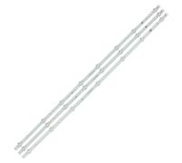 AJASMKLX Kit 3 Pièces 745mm LED Bande De Rétro-éclairage Adapté for LG Vestel Bush DLED40287FHD LB40017 V1_05-38S 17DLB40VXR1 VES400UNDS-2D-N11