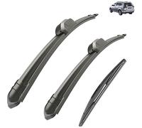 AjaxCat Kit Complet Essuie-Glaces Avant + Essuie-Glace Arrière - pour Peugeot 4007 2007-2012