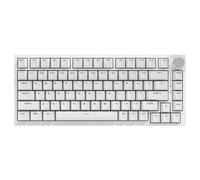 AJAZZ AK820 Clavier mécanique filaire TKL 75 % hot-swappable - Blanc