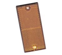 AJBA Catadioptre Orange à Visser 105x48 mm pour Camion, Camionnette, Autobus