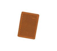 Ajba Catadioptre Orange Adhesif - 57x39 mm