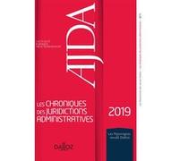 AJDA - Les chroniques des juridictions administratives Collectif (Auteur)