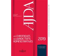 AJDA - Les chroniques des juridictions administratives - Collectif - Dalloz - broché - Revue