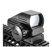 AJDGL 1x22x33 visée réflexe 4 différents réticules de Point Vert Rouge portée Optique avec Rail Picatinny 11 / 20mm pour la Chasse au Fusil,11mm