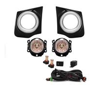 AJHJET Brouillard Feu Antibrouillard Led Pour Mitsubishi Pour TRITON L200 2015 - 2017 2018 Jour DRL, Pare-chocs, Phares Conduite, Interrupteur À Fils